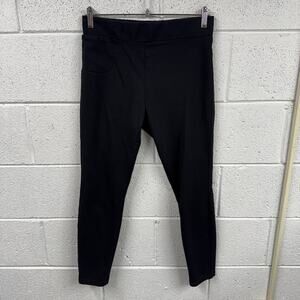 American Giant Size 10 Slim Leg Ponte Knit Pants Casual Capsule Stretch USA Made